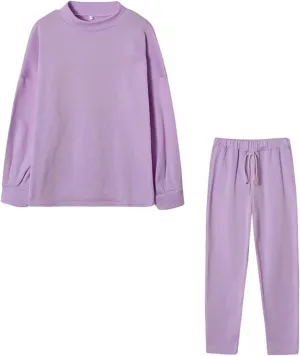 2 Piece Outfits for Women Fall 2025 Lounge Sets Workout Sweatsuits Jogger Sets Travel Tracksuits