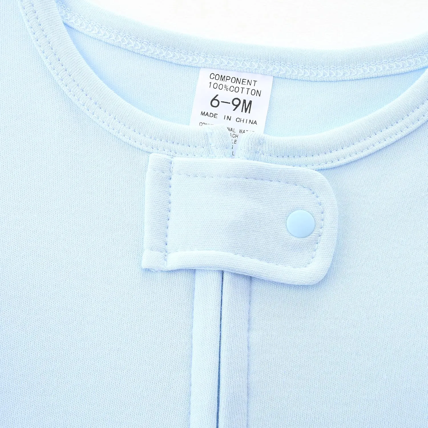 Baby Footie Double Zipper Infant Cotton Clothes Sleeper Baby Pajamas Sleepwear