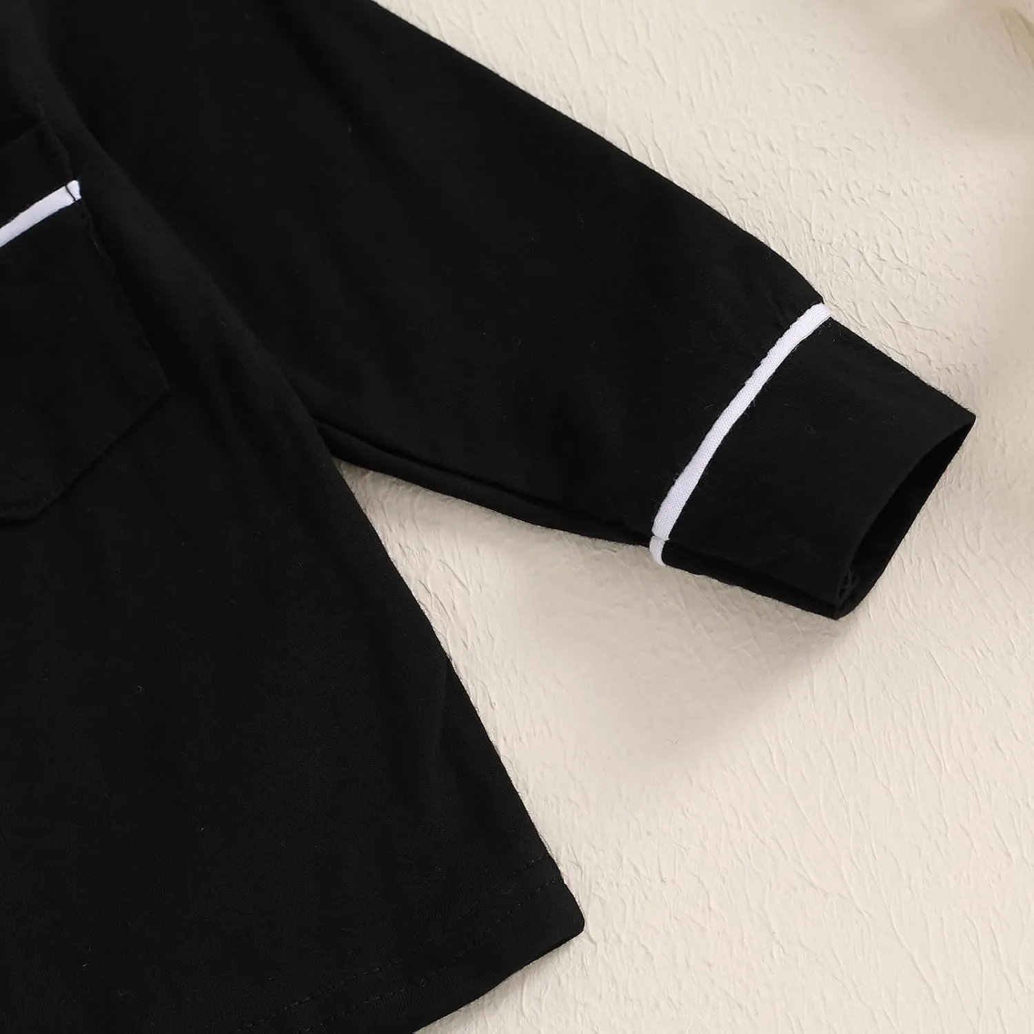 Balaflyie Baby Button Down Pajamas Set Shirt and Pants Toddler Cotton Pjs Long Sleeve Sleepwear