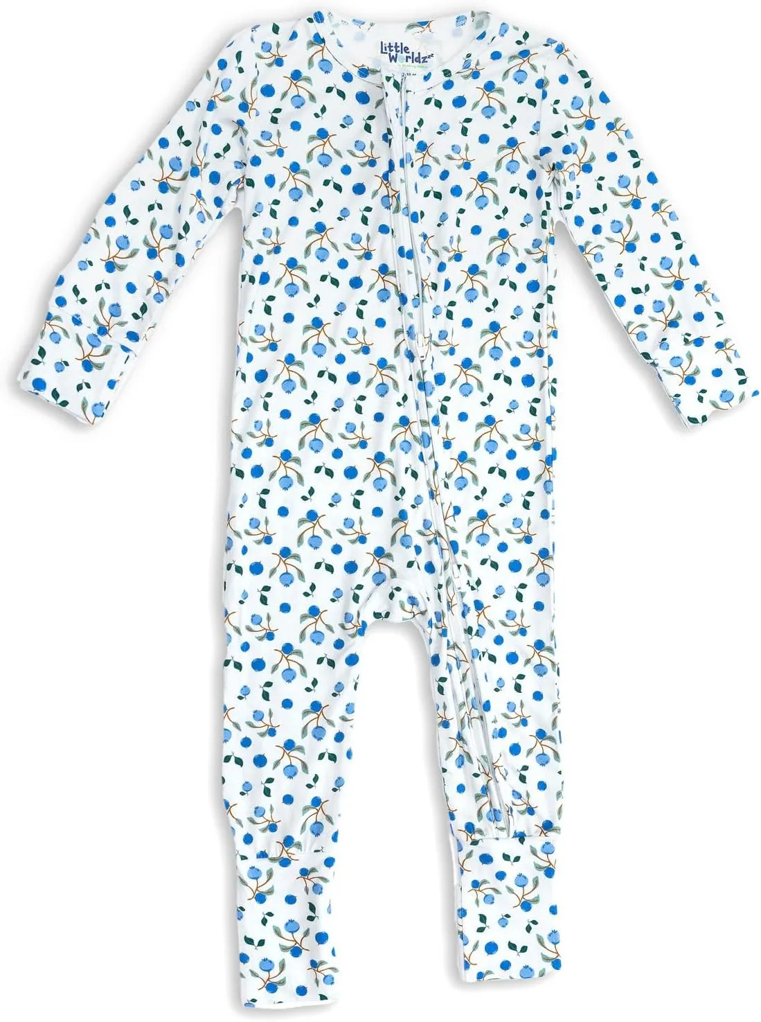 Bamboo PJs – Baby Boys & Girls Romper Onesies – Long Sleeve Toddler Pajamas for Kids