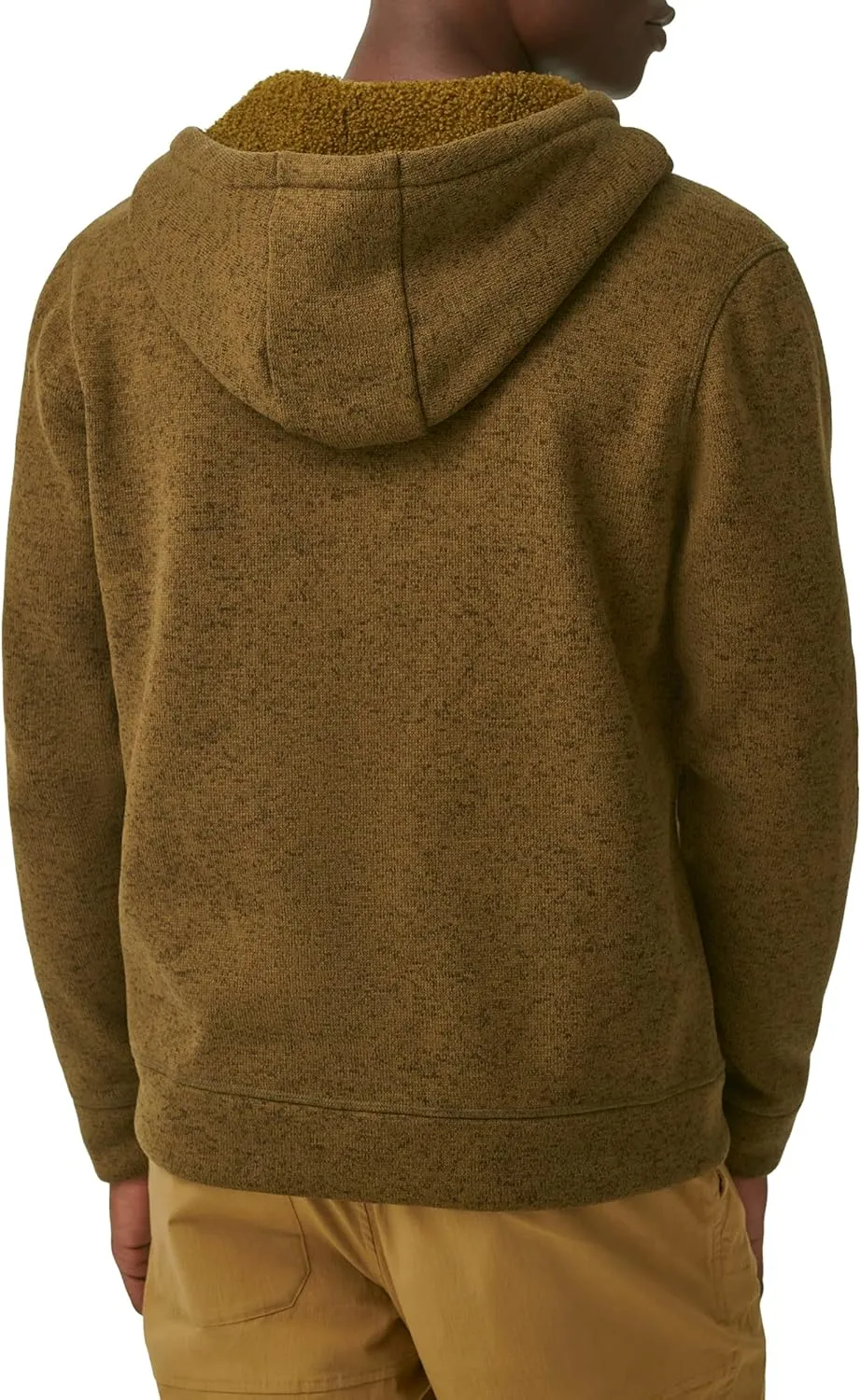 BASS OUTDOOR Men's Sherpa Lined Hood Zip-up Jacket