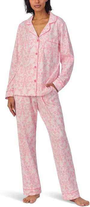 BedHead Pajamas Women's Organic Cotton Long Sleeve Pajama Set