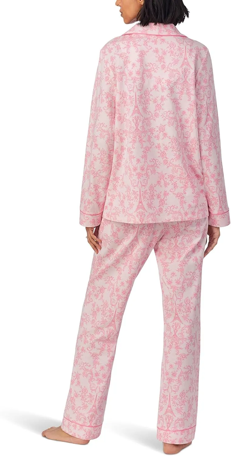 BedHead Pajamas Women's Organic Cotton Long Sleeve Pajama Set