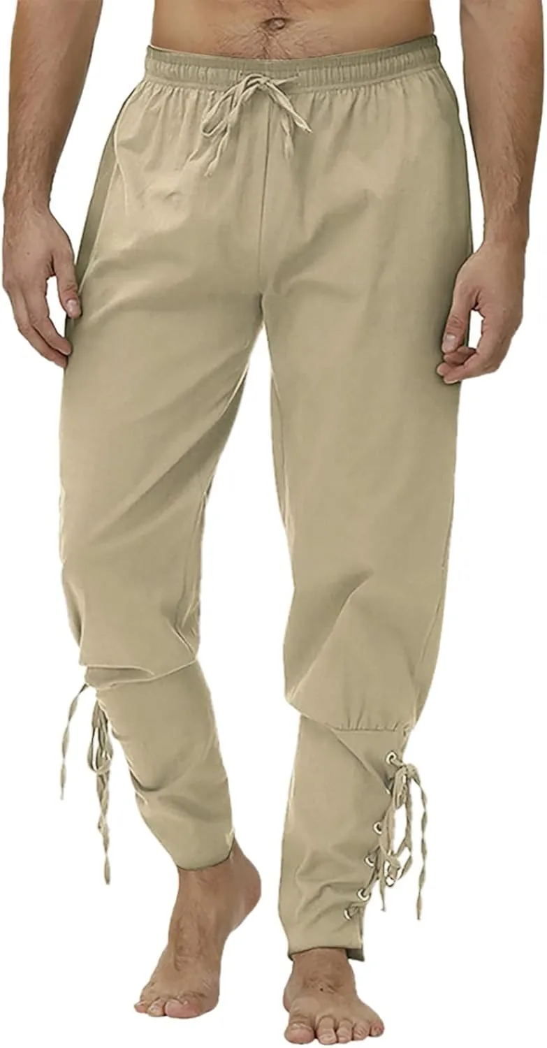 Big and Tall Cargo Pants for Men Sweatpants for Men Drawstring Workout Jogger Pants Men Sweatpants Men's Basic Active