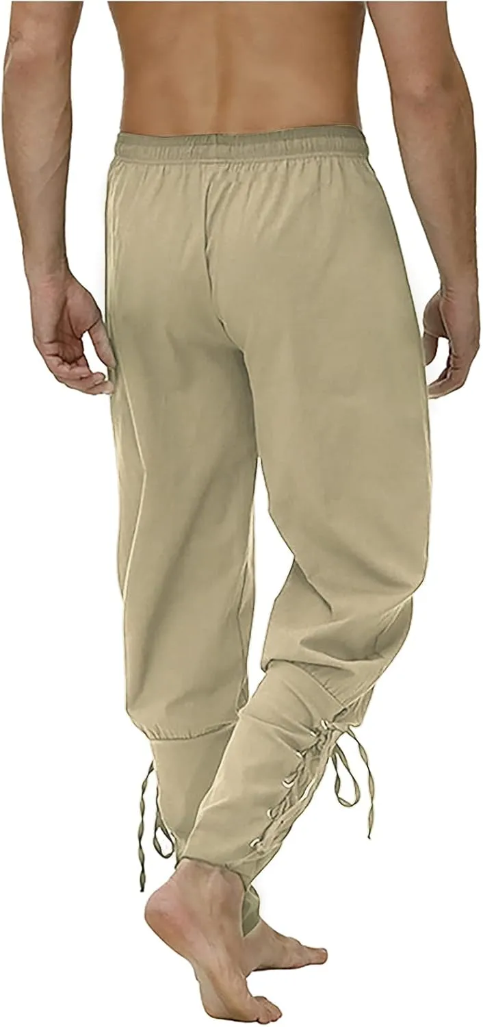 Big and Tall Cargo Pants for Men Sweatpants for Men Drawstring Workout Jogger Pants Men Sweatpants Men's Basic Active