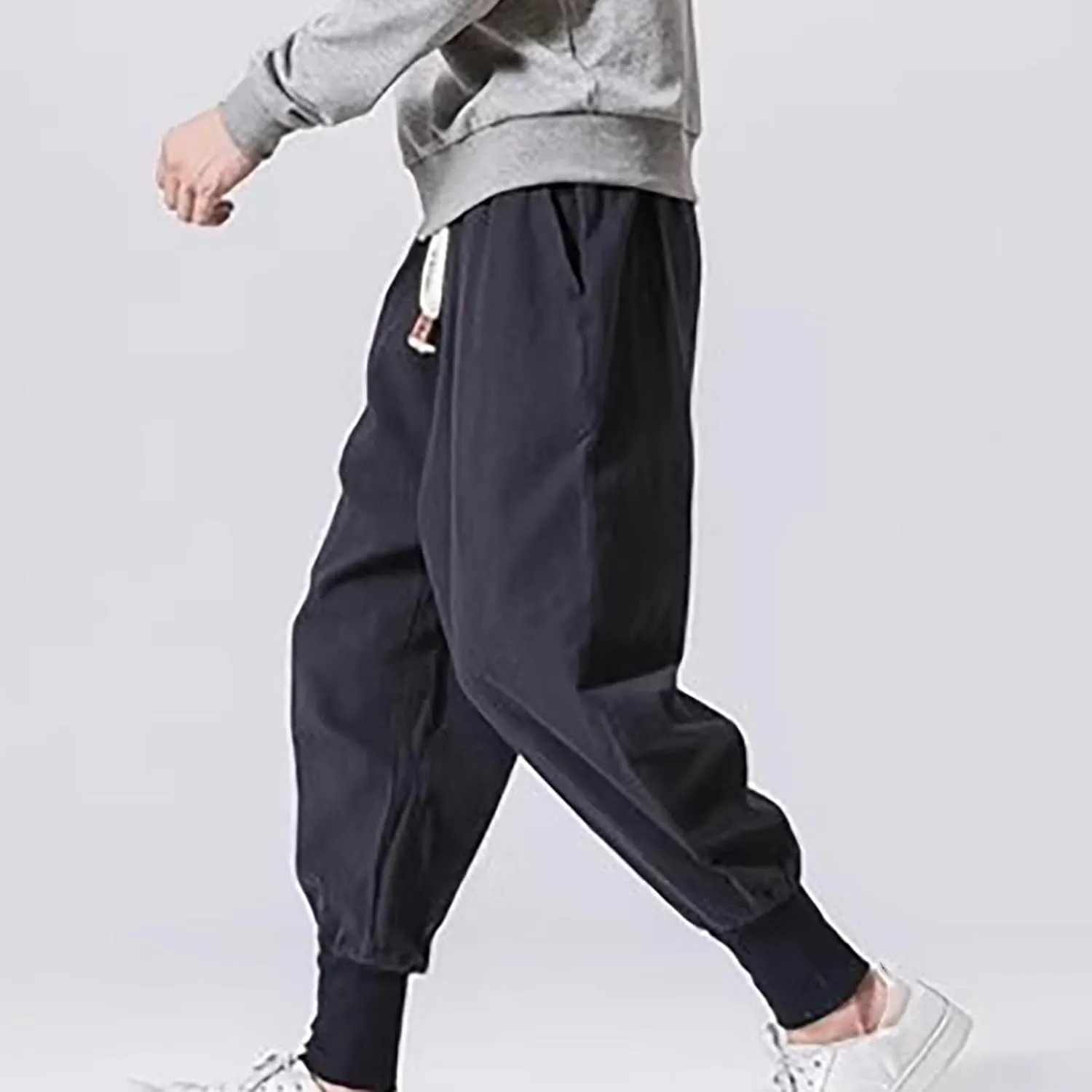 Big and Tall Cargo Pants for Men Sweatpants for Men Fit Combat Cargo Pants Elastic Waist Hiking Bottoms Jogging Pants