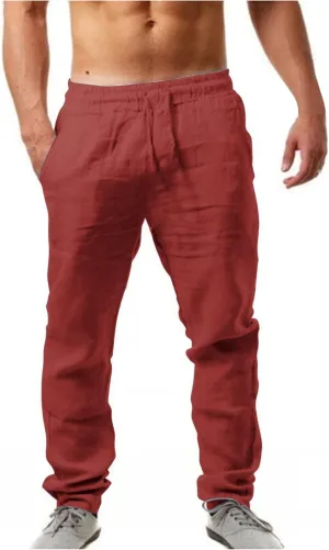 Big and Tall Cargo Pants for Men Sweatpants for Men Sweatpants with Pockets Men's Heavyweight Fleece Cargo Sweatpants
