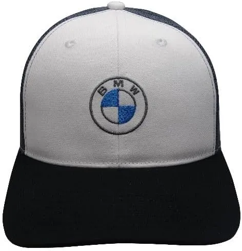 BMW Trucker Hat (White/Black)