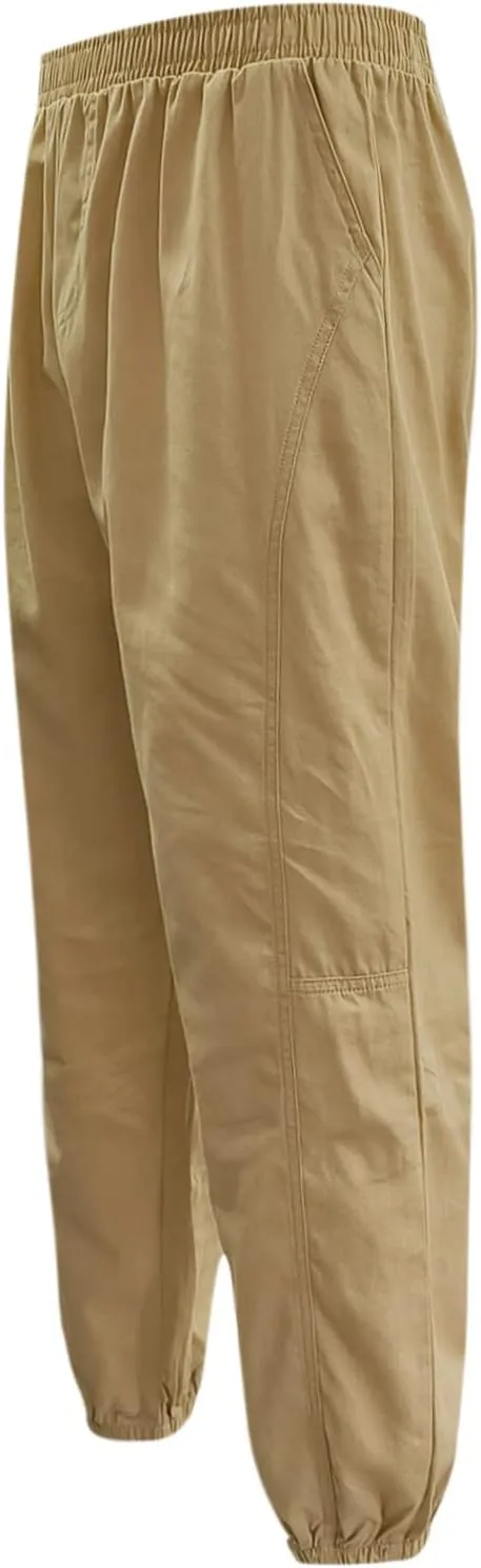 Cargo Pants for Men Big and Tall Cargo Joggers Cargo Work Sweatpants Men's Fashion Sports Pants Men's Casual Joggers