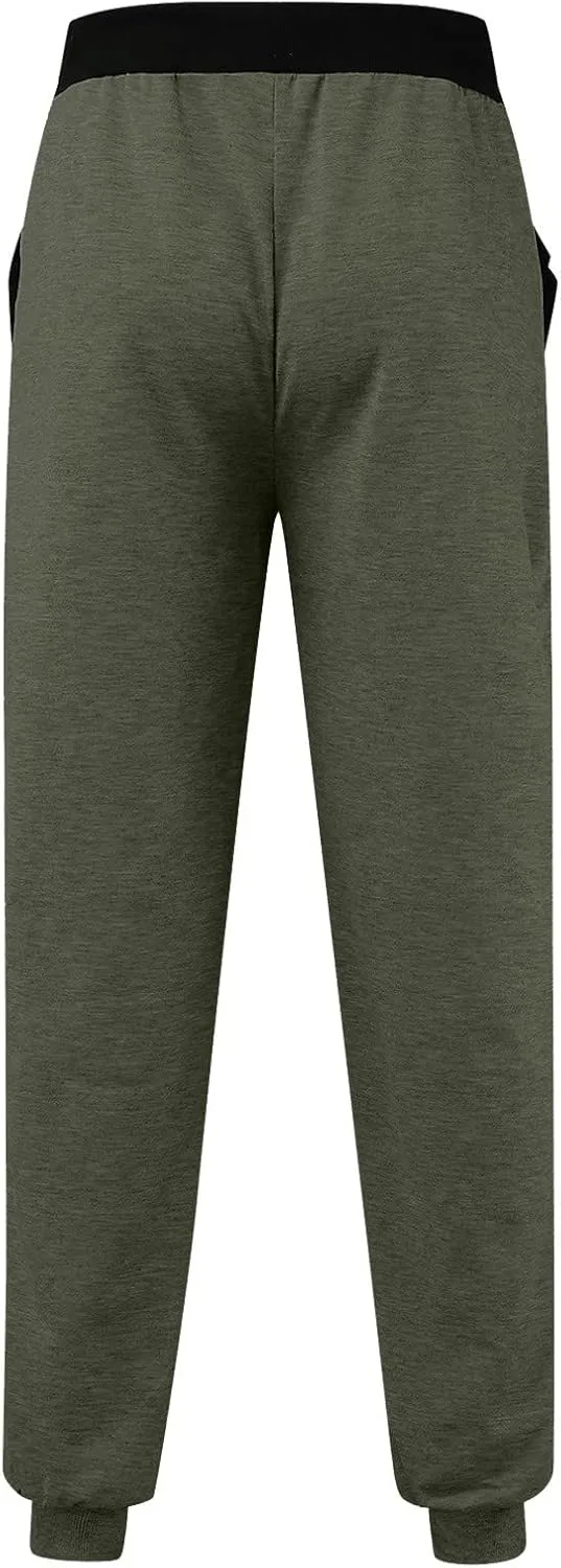 Cargo Pants for Men Big and Tall Cargo Pants Casual Lightweight Work Pants Tactical Wild Army Combat Ripstop Trousers
