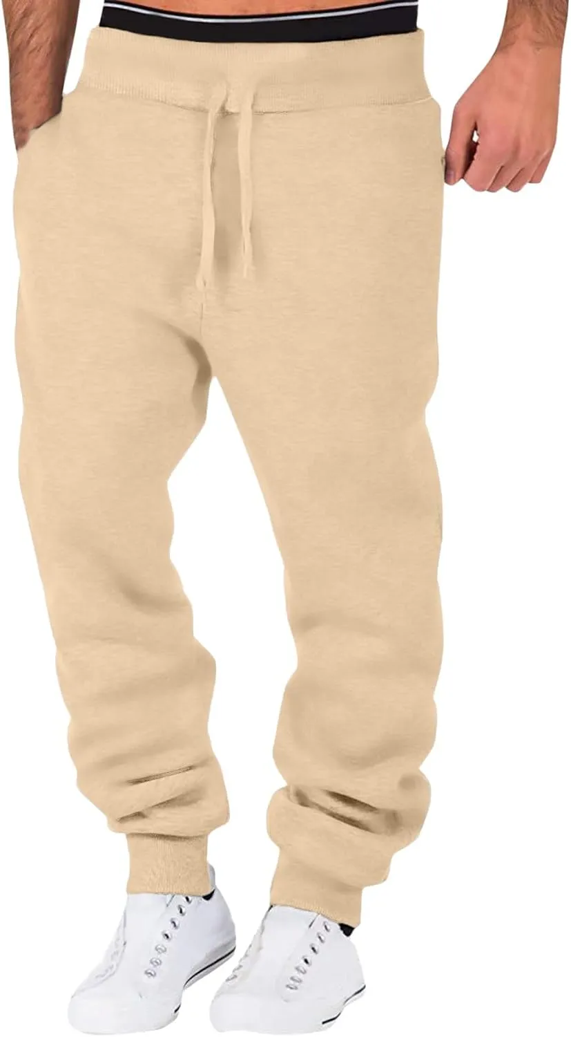 Cargo Pants for Men Joggers Work Pants Mens Athletic Pants Casual Sports Pants Mens Workout Pants Men's Elastic Waist