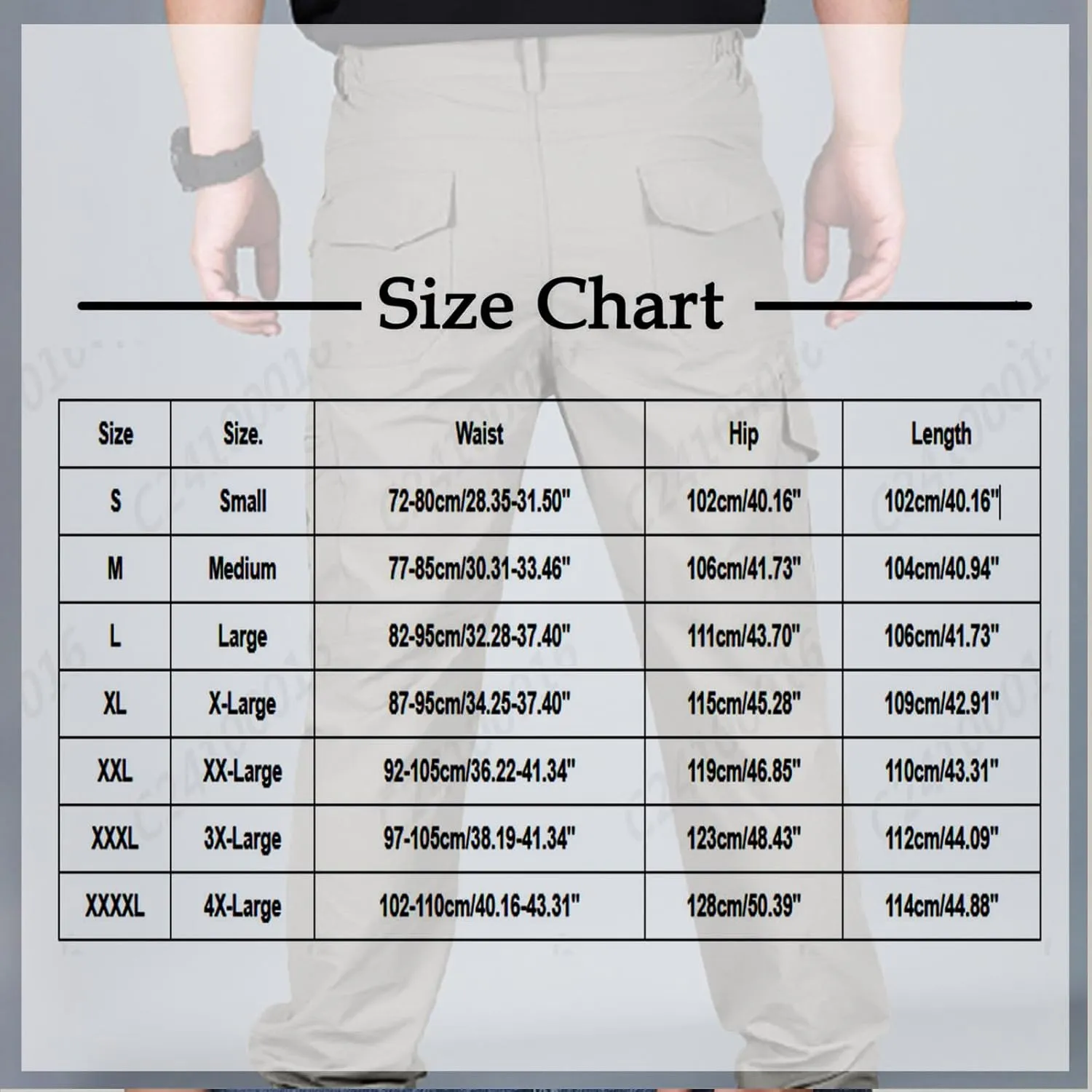 Cargo Pants for Men Lightweight Stretch Hiking Pants Military Cargo Work Pants Ripstop Tactical Waterproof Pants