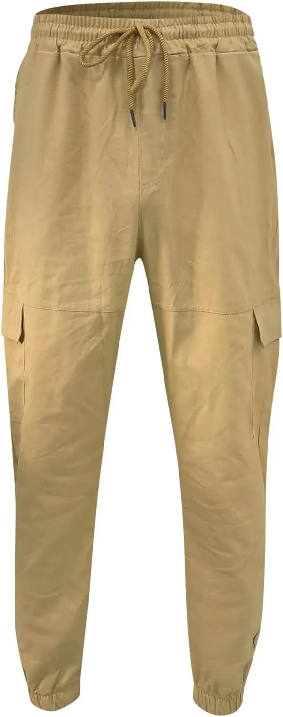Cargo Pants for Men Relaxed Fit Bottom Casual Baggy Athletic Running Training Jogger Pants Men's Cargo Trousers Work
