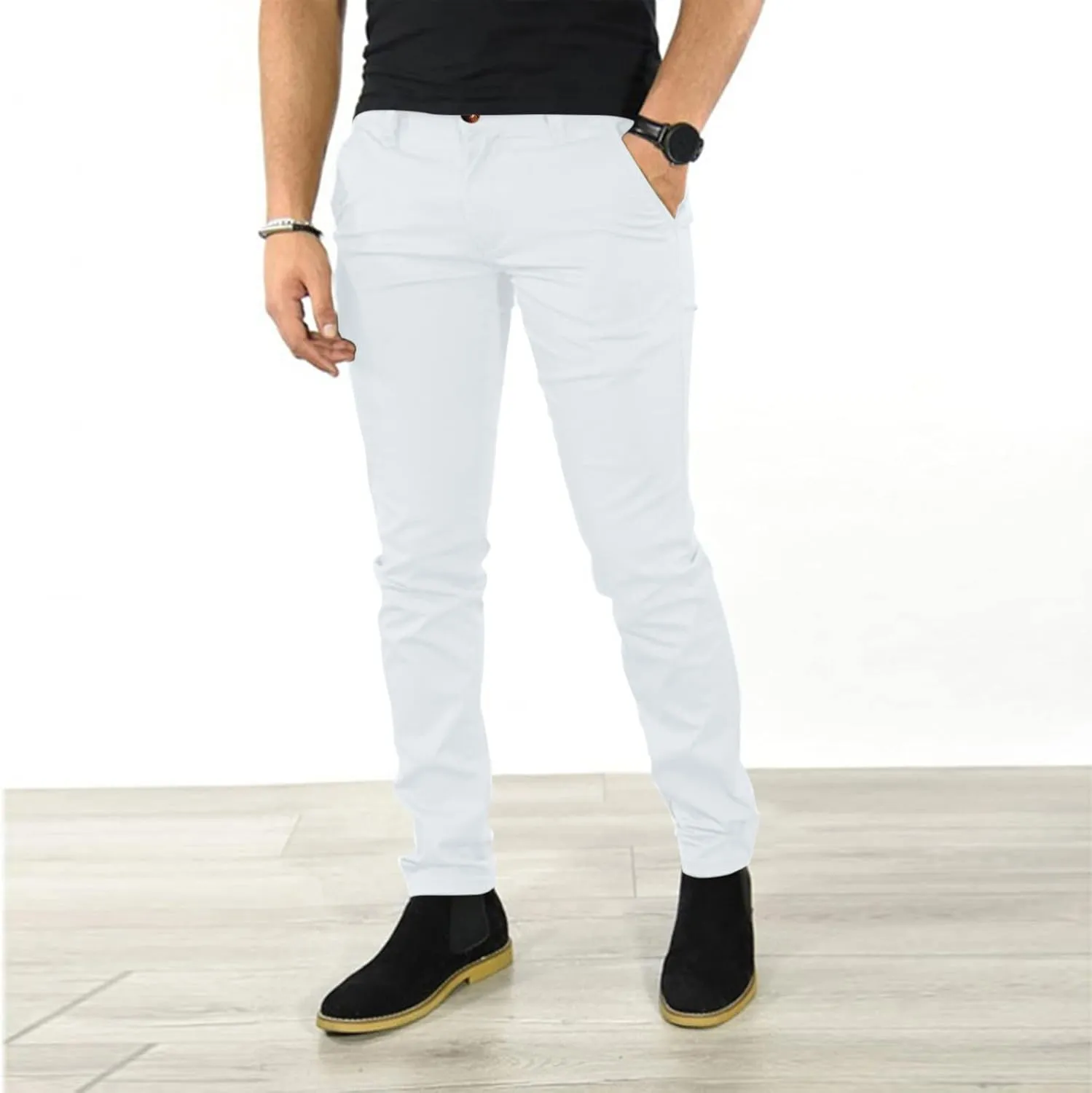 Cargo Pants for Men Relaxed Fit Fit Baggy Athletic Jogger Pant Men's Jogger Sweatpant with Pockets Men Sport Athletic