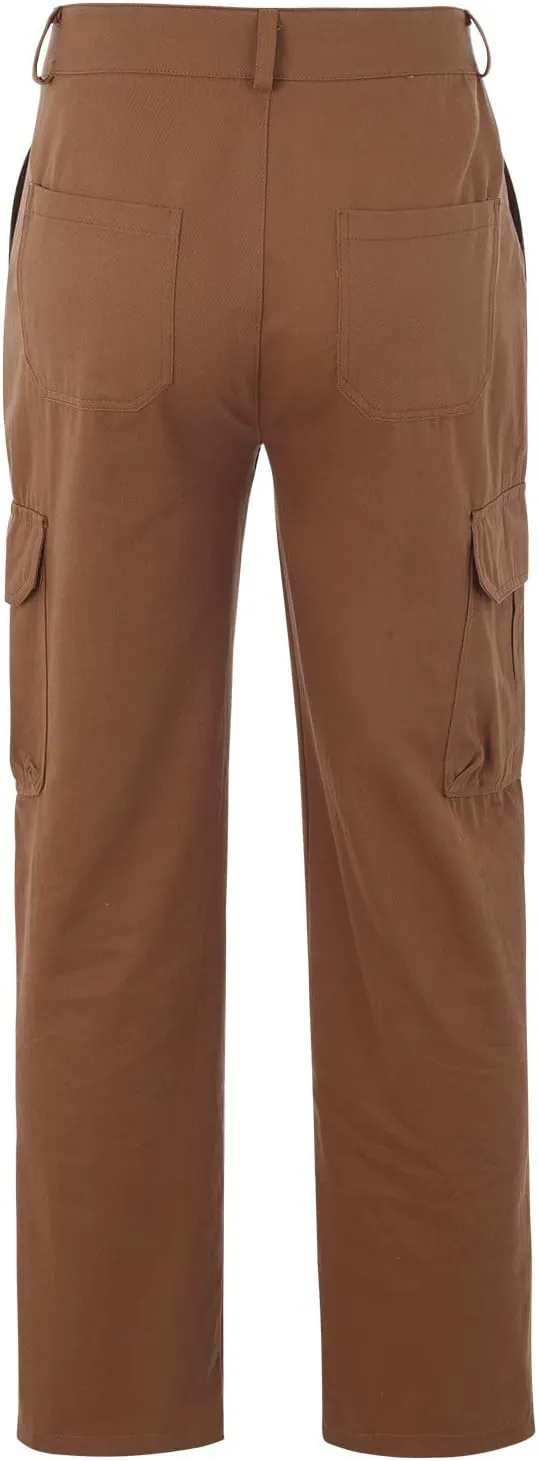 Cargo Pants for Men Relaxed Fit Mens Cargo Pants Tapered Gym Running Workout Pants Letter Print Fleece Casual Joggers