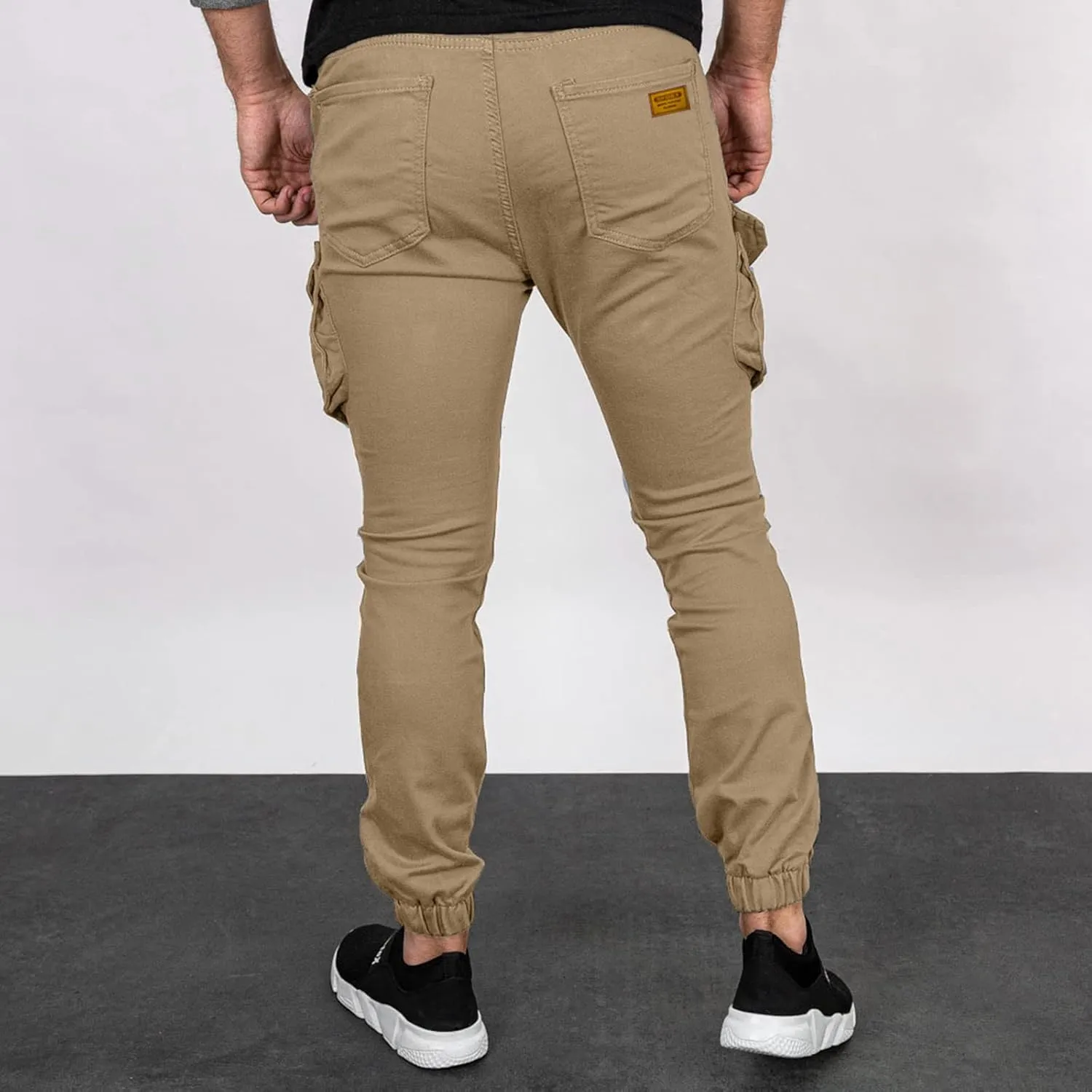 Cargo Pants for Men Relaxed Fit Multi Pockets Outdoor Sports Trousers Mens Casual Joggers Pants Big and Tall Athletic