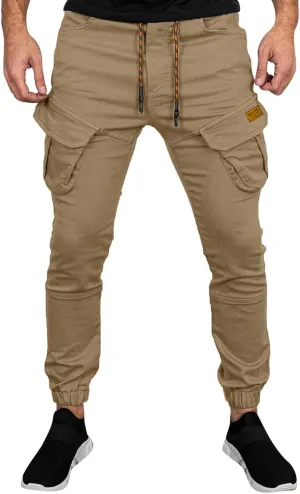 Cargo Pants for Men Relaxed Fit Multi Pockets Outdoor Sports Trousers Mens Casual Joggers Pants Big and Tall Athletic