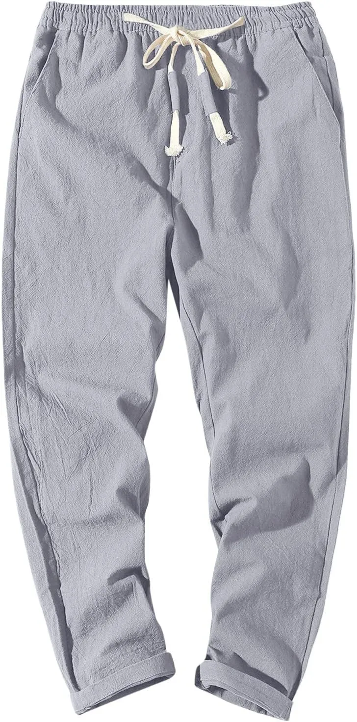 Cargo Pants for Men Relaxed Fit Pants for Men Skinny Mens Dress Pants Stretch Slim Fit Business Casual Dress Pants