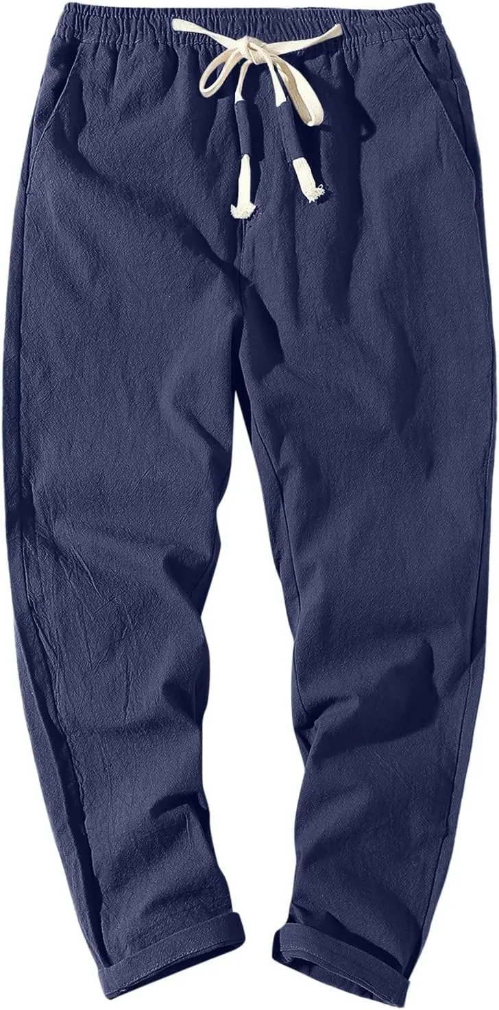Cargo Pants for Men Relaxed Fit Pants for Men Skinny Mens Dress Pants Stretch Slim Fit Business Casual Dress Pants