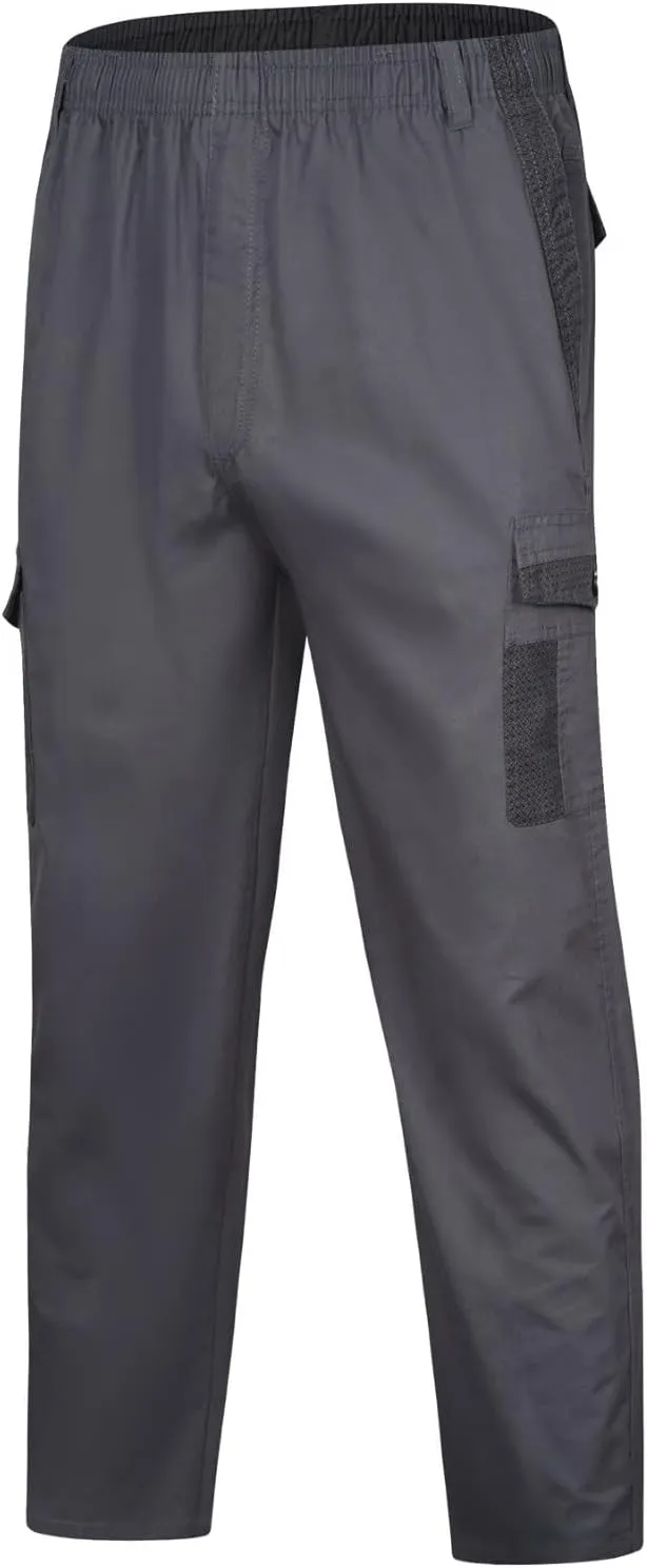 Cargo Pants for Men Relaxed Fit Pants Slim Fit Active Drawstring Bottom Sports Outdoor Recreation Athletic Sweatpants