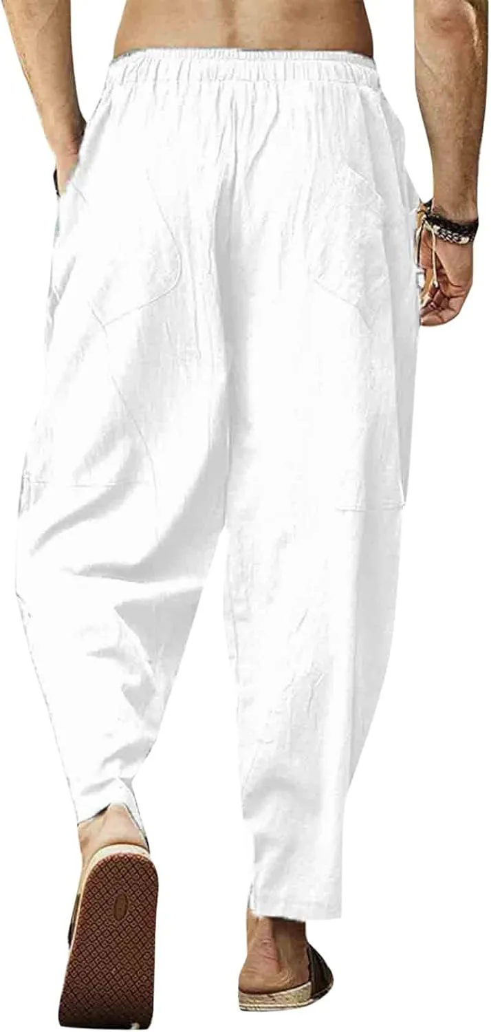 Cargo Pants for Men Relaxed Fit Pockets Men Splicing Printed Overalls Casual Pocket Sport Work Casual Trouser Pants