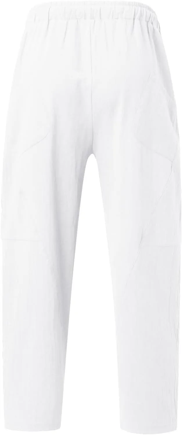 Cargo Pants for Men Relaxed Fit Pockets Men Splicing Printed Overalls Casual Pocket Sport Work Casual Trouser Pants
