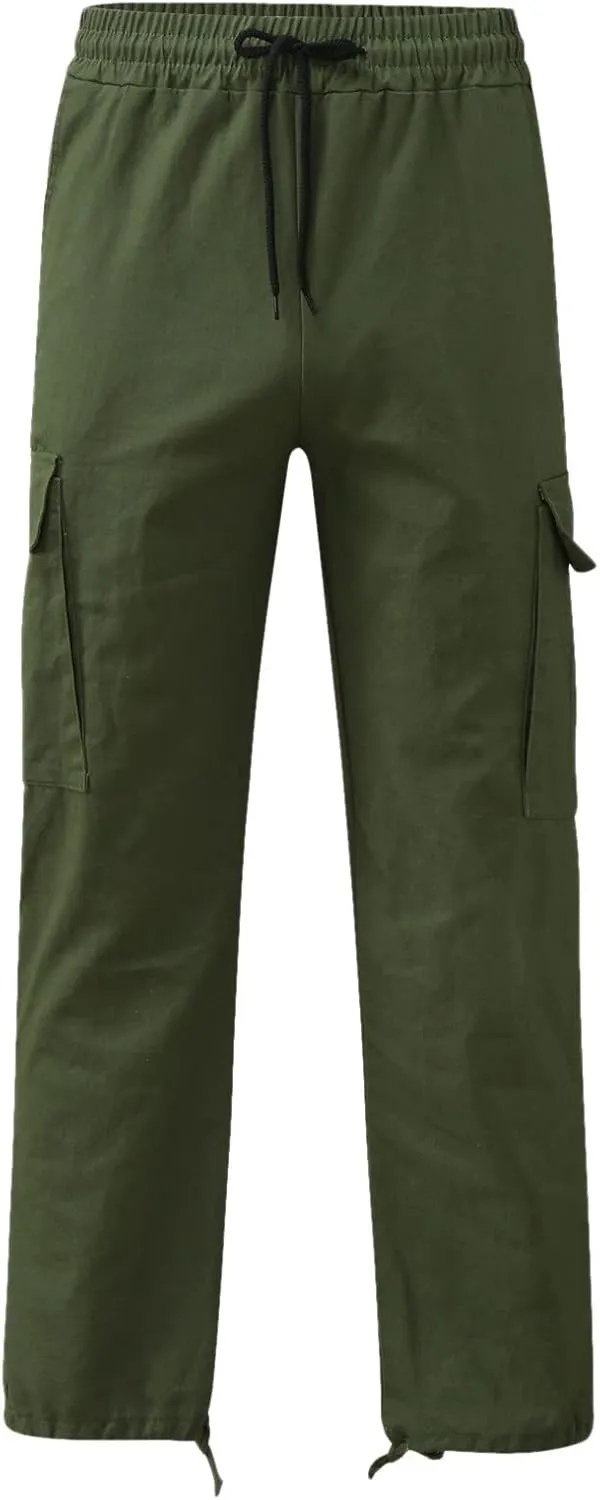 Cargo Pants for Men Relaxed Fit Slim Striped Workout Casual Tapered Sweatpants Men's Pants Casual Cargo Men's Jogger
