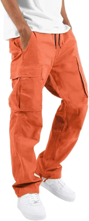 Cargo Pants for Men Relaxed Fit Stretch Combat Outdoor Hiking Pants Sweatpants for Men Cargo Pants for Men Mens Work