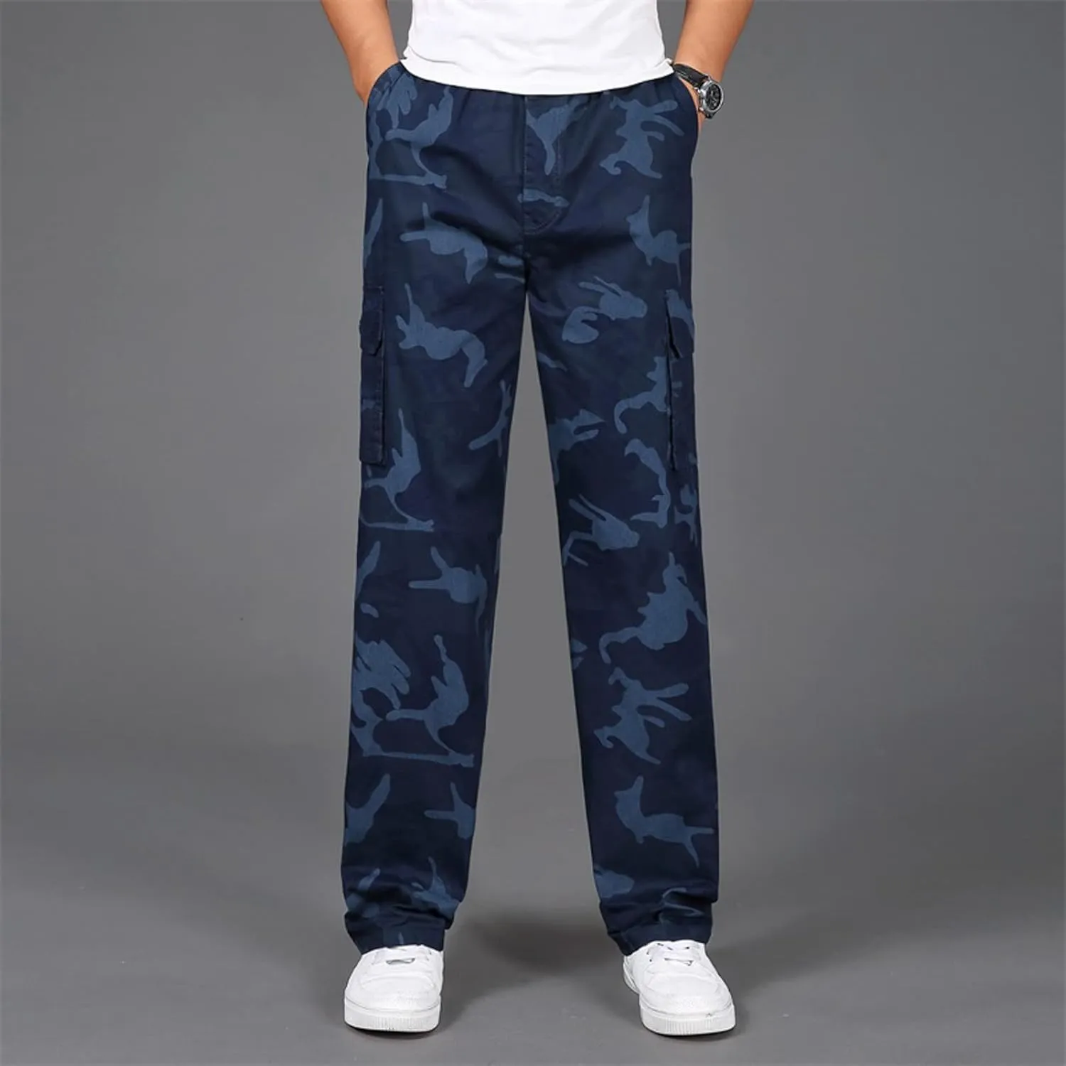 Cargo Pants for Men Relaxed Fit Tapered Sweatpant Casual Athletics Jogger Mens Casual Pants Mens Lounge Pants Fashion