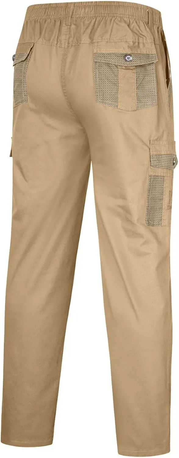 Cargo Sweatpants for Men Mens Lounge Pants for Men Pants Casual Rope Loose Heavyweight Fit Cargo for Men Loose Sports