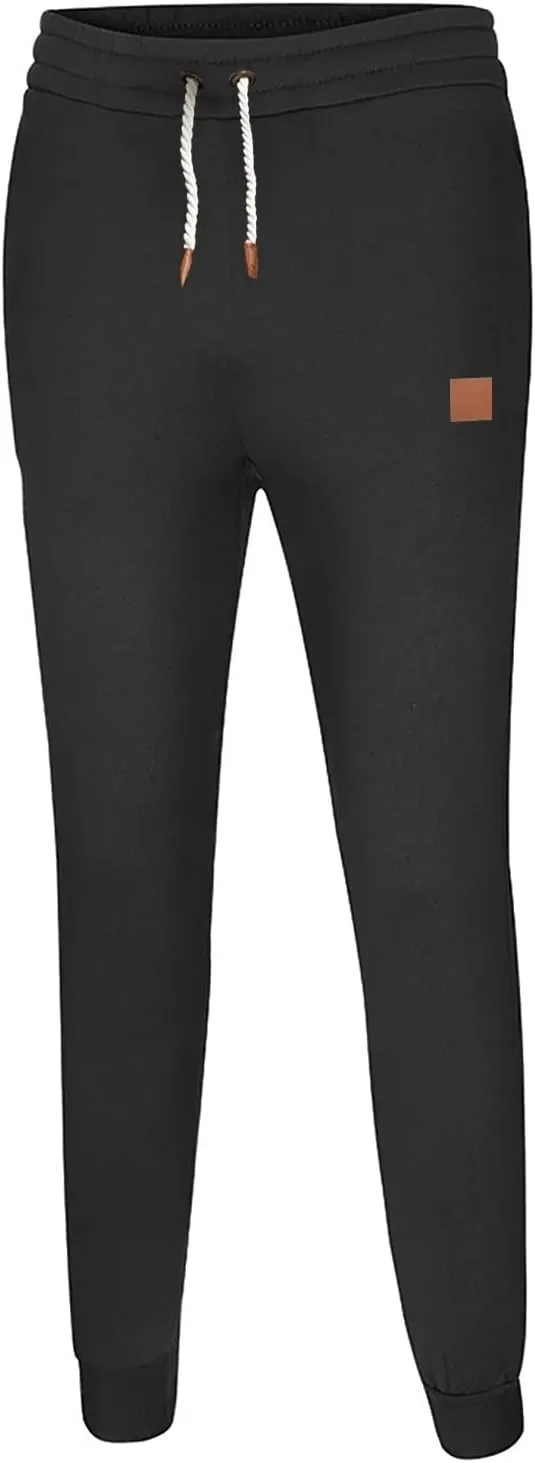Cargo Sweatpants for Men Mens Lounge Pants Slim Fit Workout Training Thigh Mesh Gym Jogger Pants with Zipper Pockets
