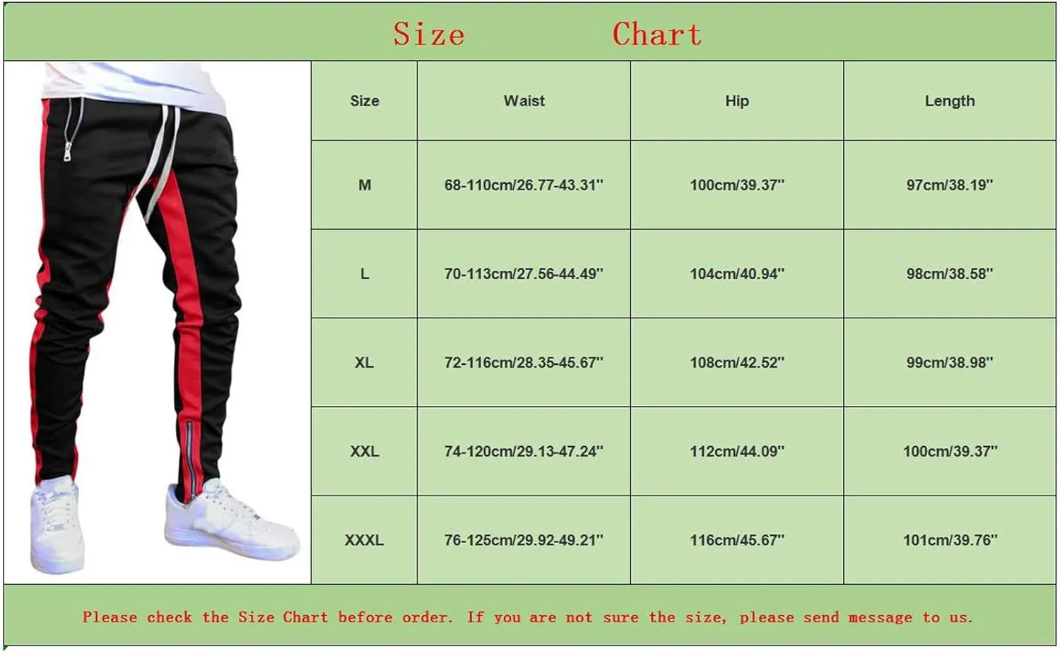 Cargo Trousers for Men Bottoms Mens Jogging Bottoms Slim Fit Sports Trousers with Zip Pockets Mens Cargo Sweatpants