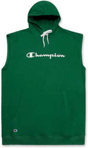 Champion Big and Tall Sleeveless Hoodies for Men  Mens Popover Workout Hoodies