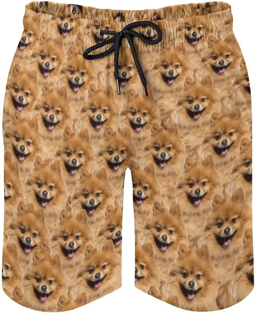 Custom Mens Swim Trunks with Faces Quick Dry Surf Board Shorts Personalized Photos Gifts