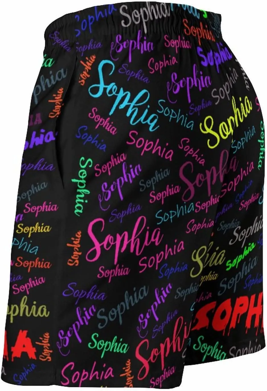 Custom Mens Swim Trunks with Faces Quick Dry Surf Board Shorts Personalized Photos Gifts