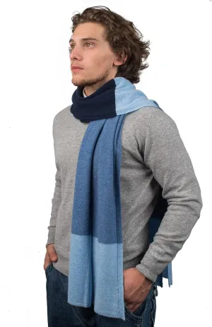 Dalle Piane Cashmere - 3 colors scarf 100% cashmere - Made in Italy - Man