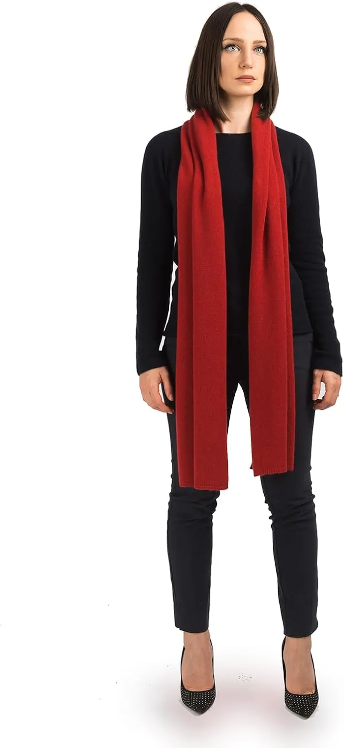 Dalle Piane Cashmere - Broad Scarf 100% cashmere - Made in Italy - Woman/Man