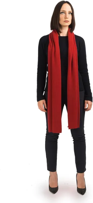 Dalle Piane Cashmere - Broad Scarf 100% cashmere - Made in Italy - Woman/Man