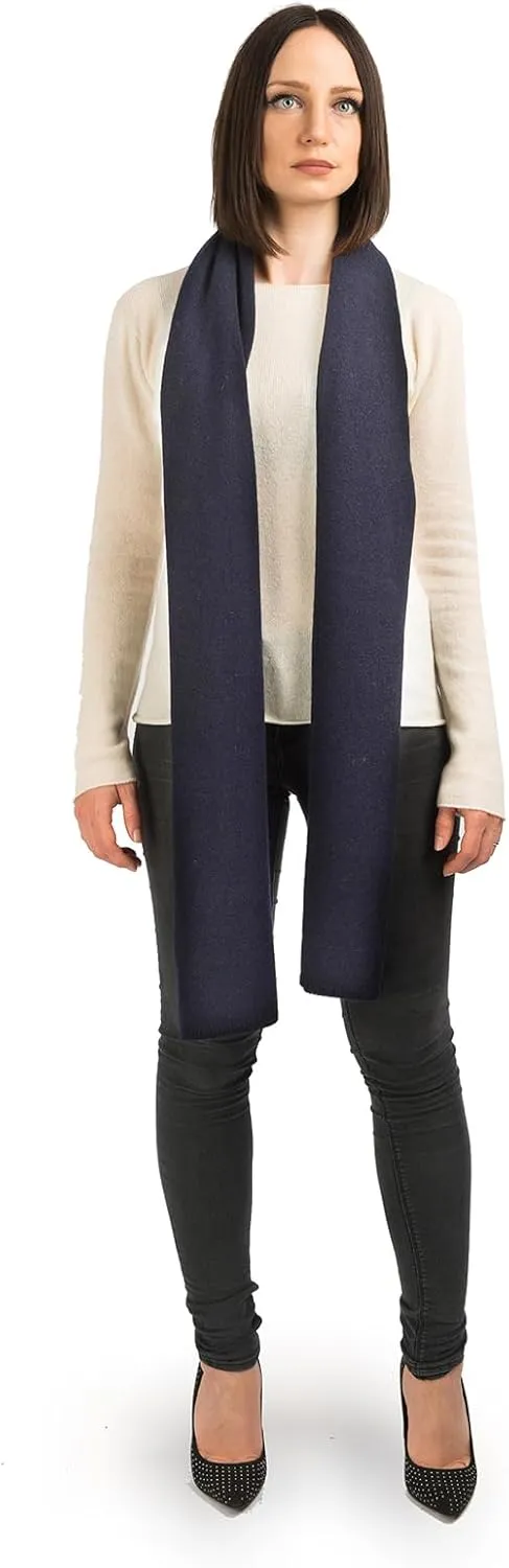 Dalle Piane Cashmere - Broad Scarf 100% cashmere - Made in Italy - Woman/Man