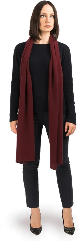 Dalle Piane Cashmere - Broad Scarf 100% cashmere - Made in Italy - Woman/Man