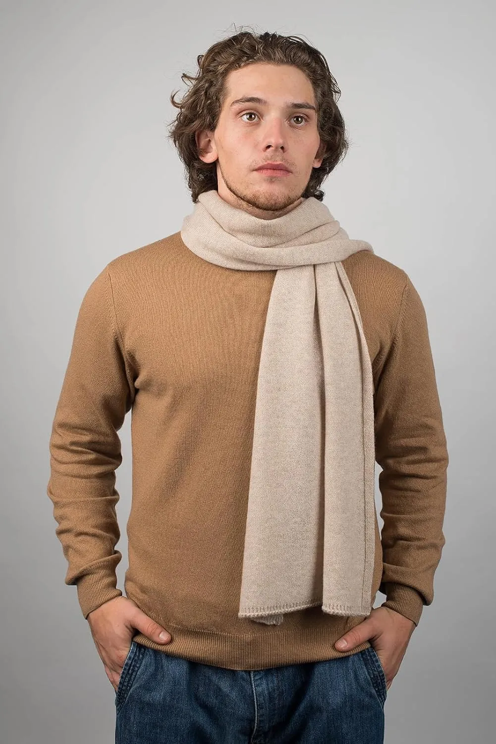 Dalle Piane Cashmere - Scarf 100% cashmere - Made in Italy - Woman/Man