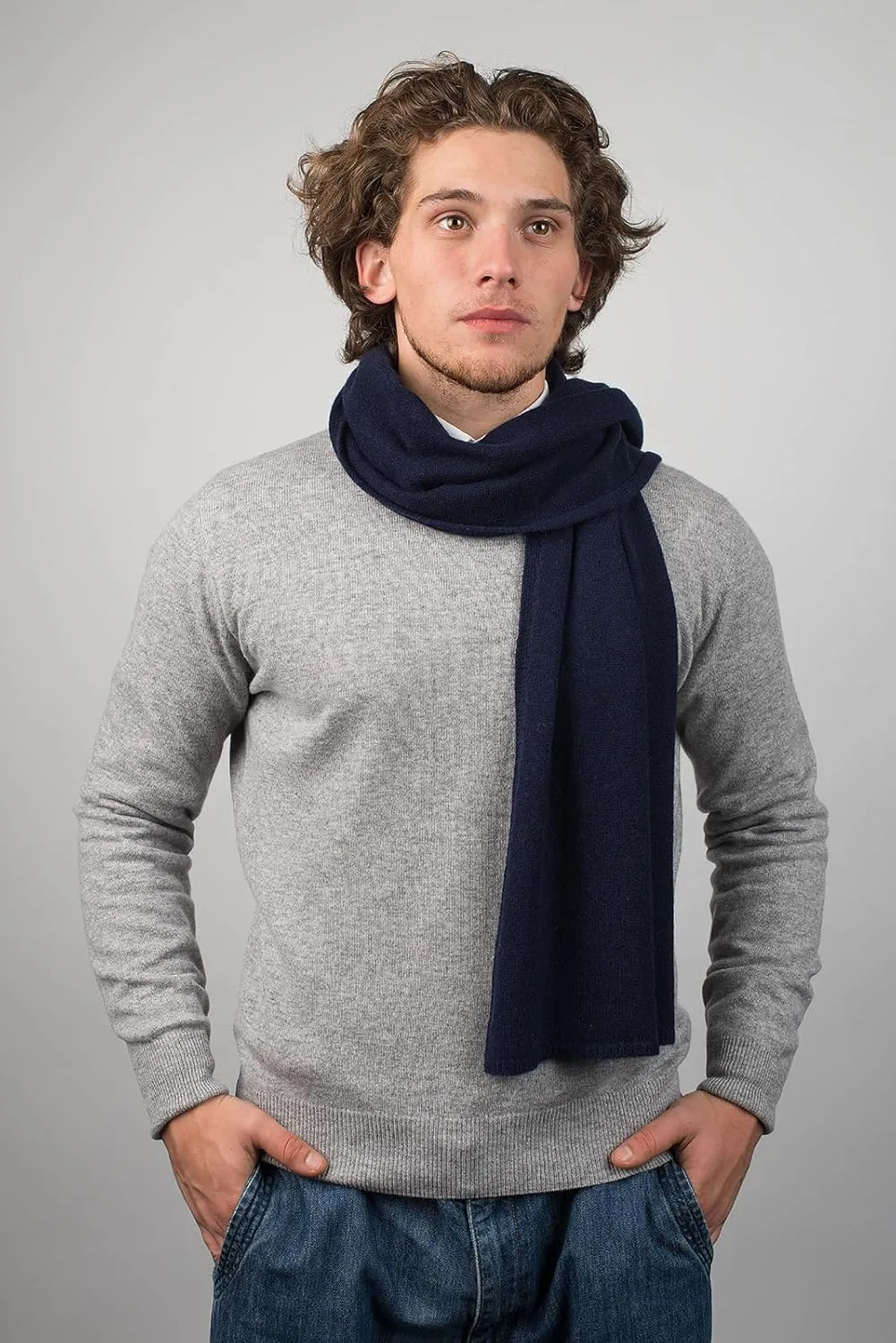 Dalle Piane Cashmere - Scarf 100% cashmere - Made in Italy - Woman/Man