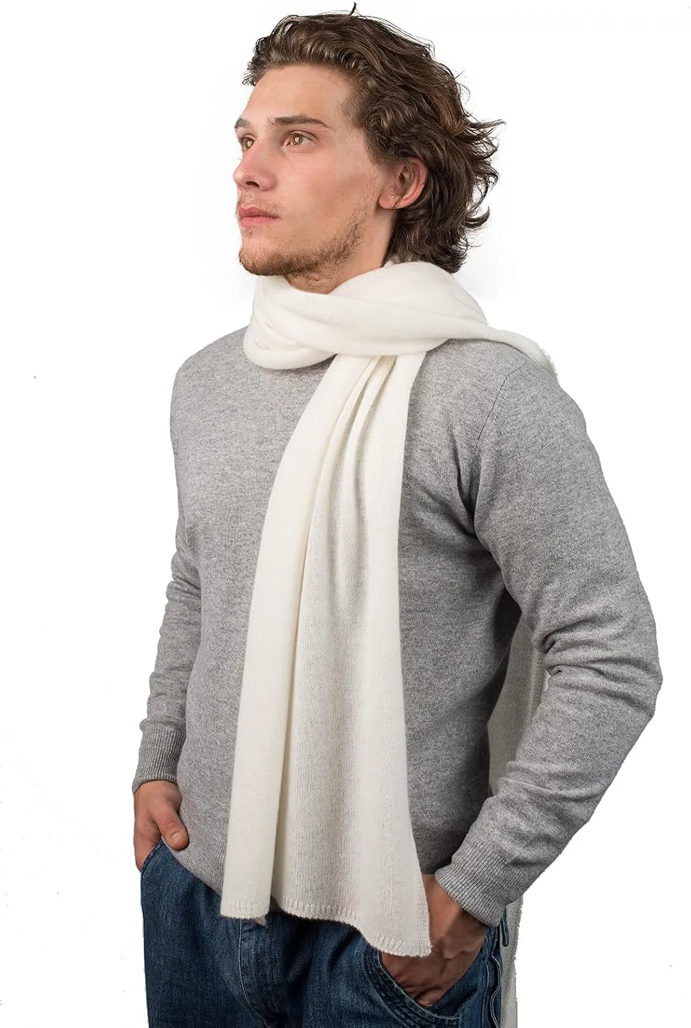 Dalle Piane Cashmere - Scarf 100% cashmere - Made in Italy - Woman/Man
