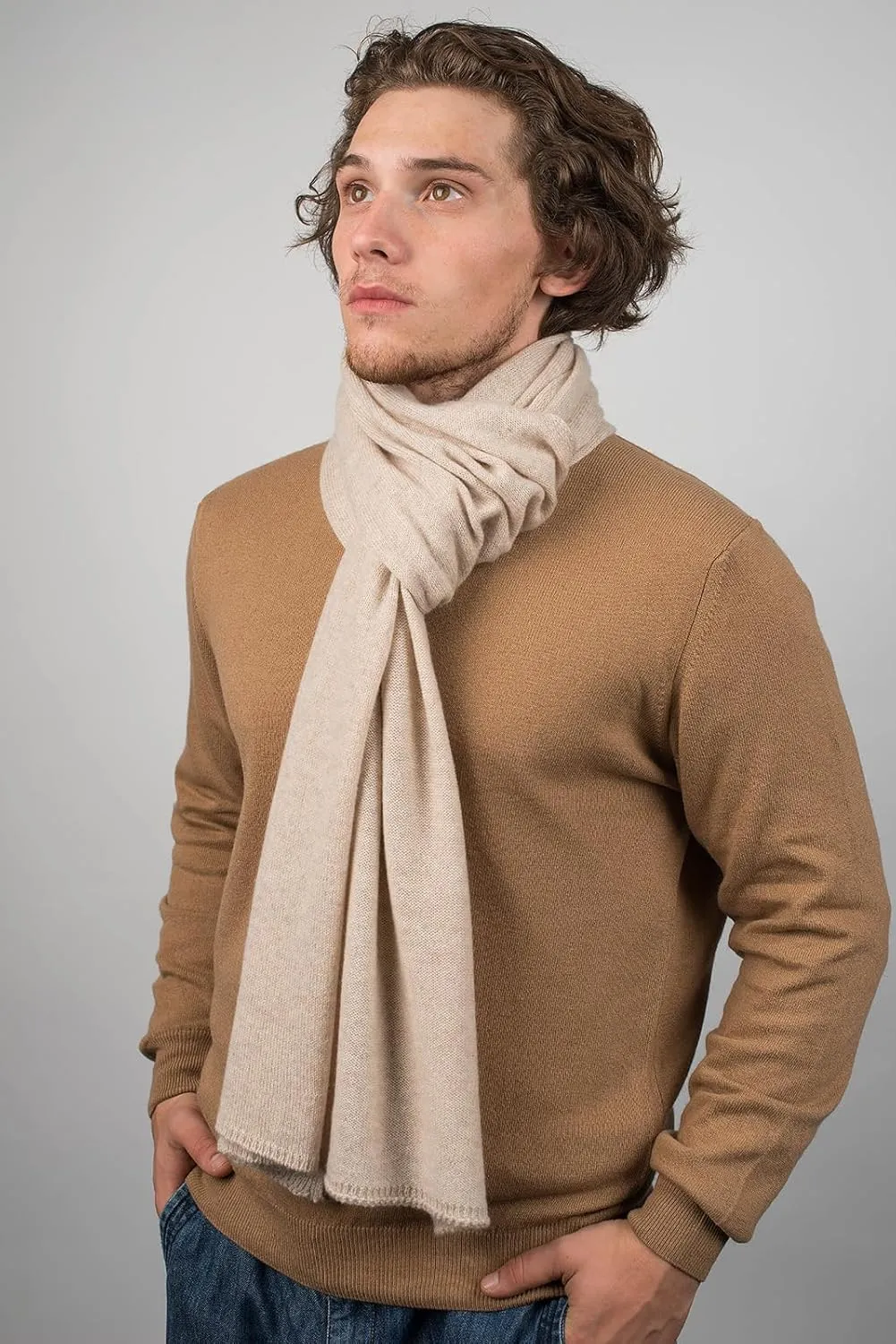 Dalle Piane Cashmere - Scarf 100% cashmere - Made in Italy - Woman/Man