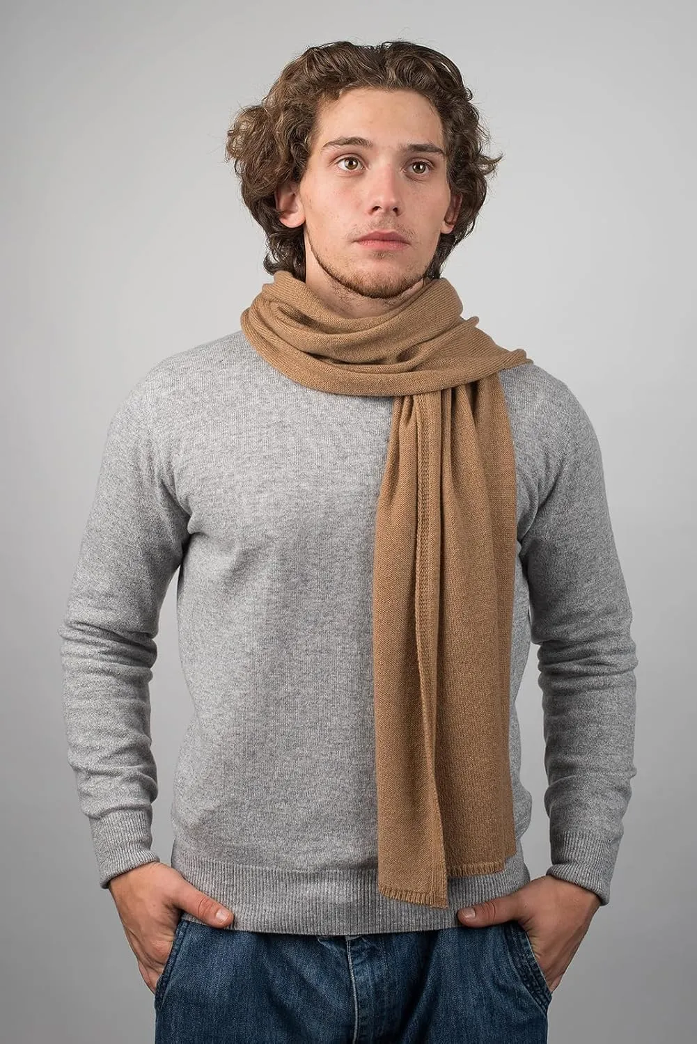 Dalle Piane Cashmere - Scarf 100% cashmere - Made in Italy - Woman/Man