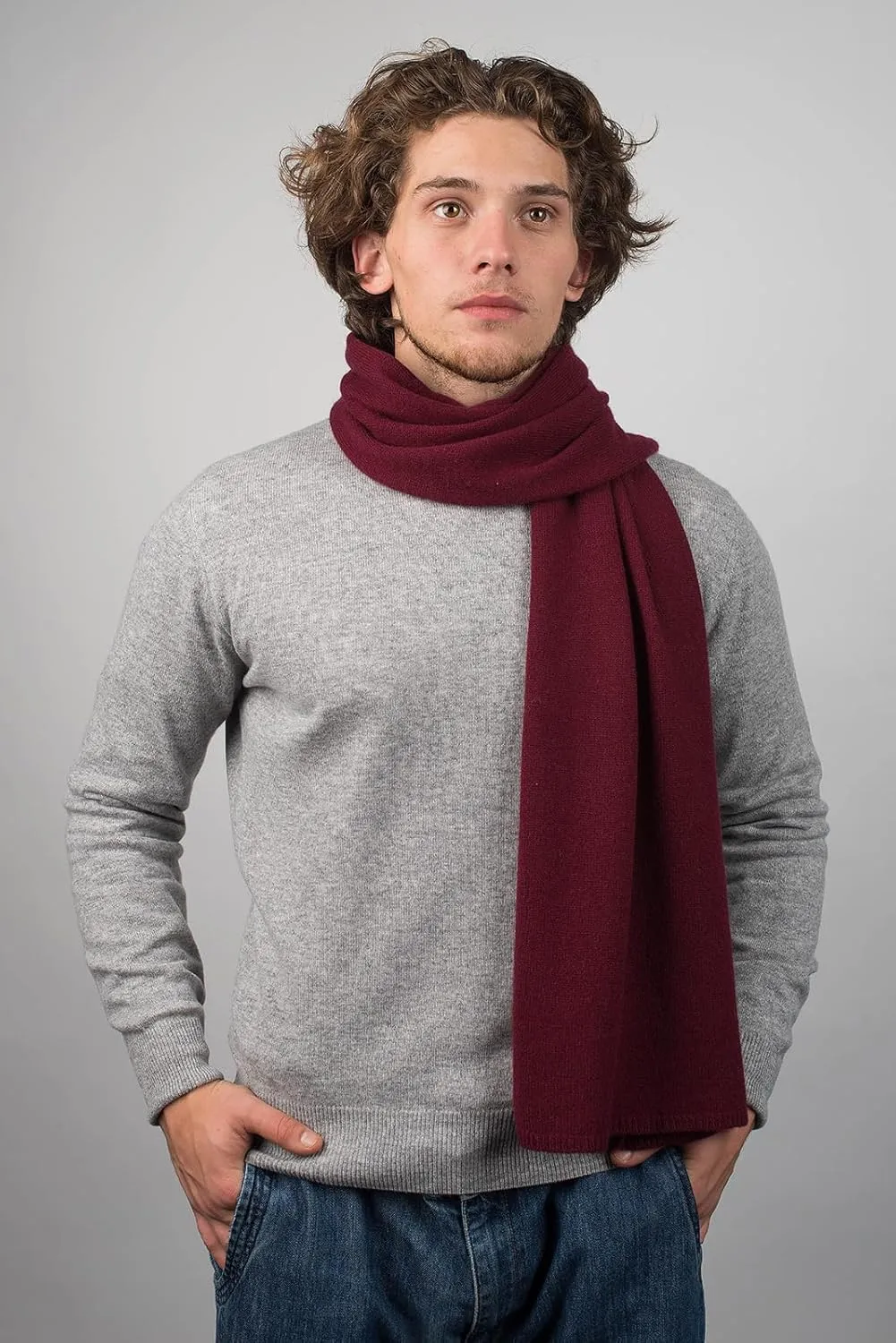 Dalle Piane Cashmere - Scarf 100% cashmere - Made in Italy - Woman/Man
