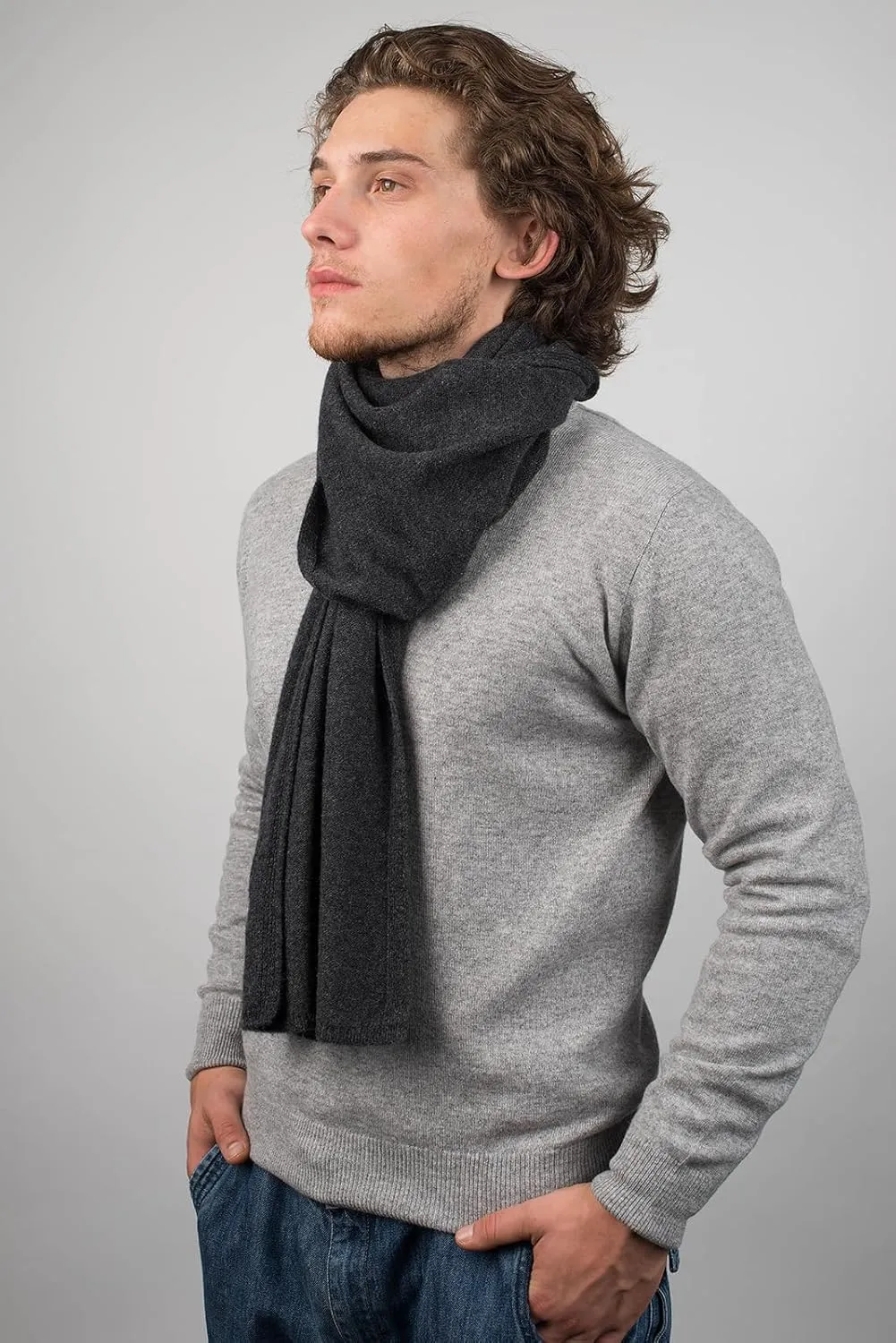 Dalle Piane Cashmere - Scarf 100% cashmere - Made in Italy - Woman/Man