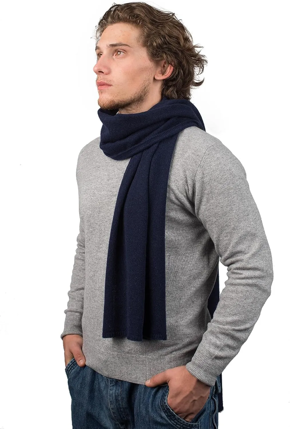Dalle Piane Cashmere - Scarf 100% cashmere - Made in Italy - Woman/Man