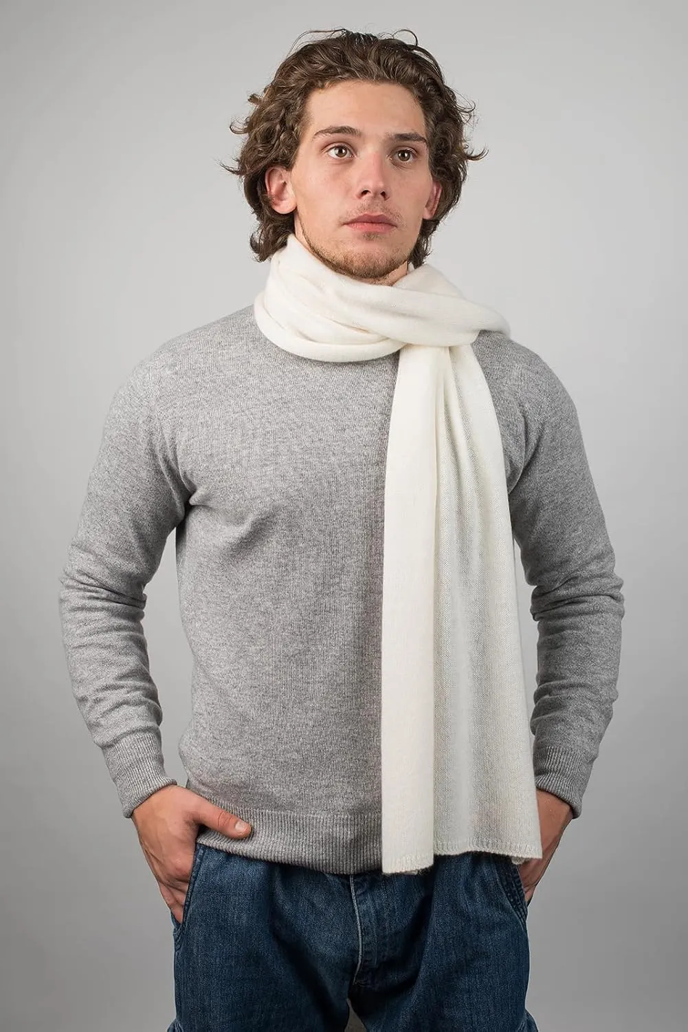 Dalle Piane Cashmere - Scarf 100% cashmere - Made in Italy - Woman/Man