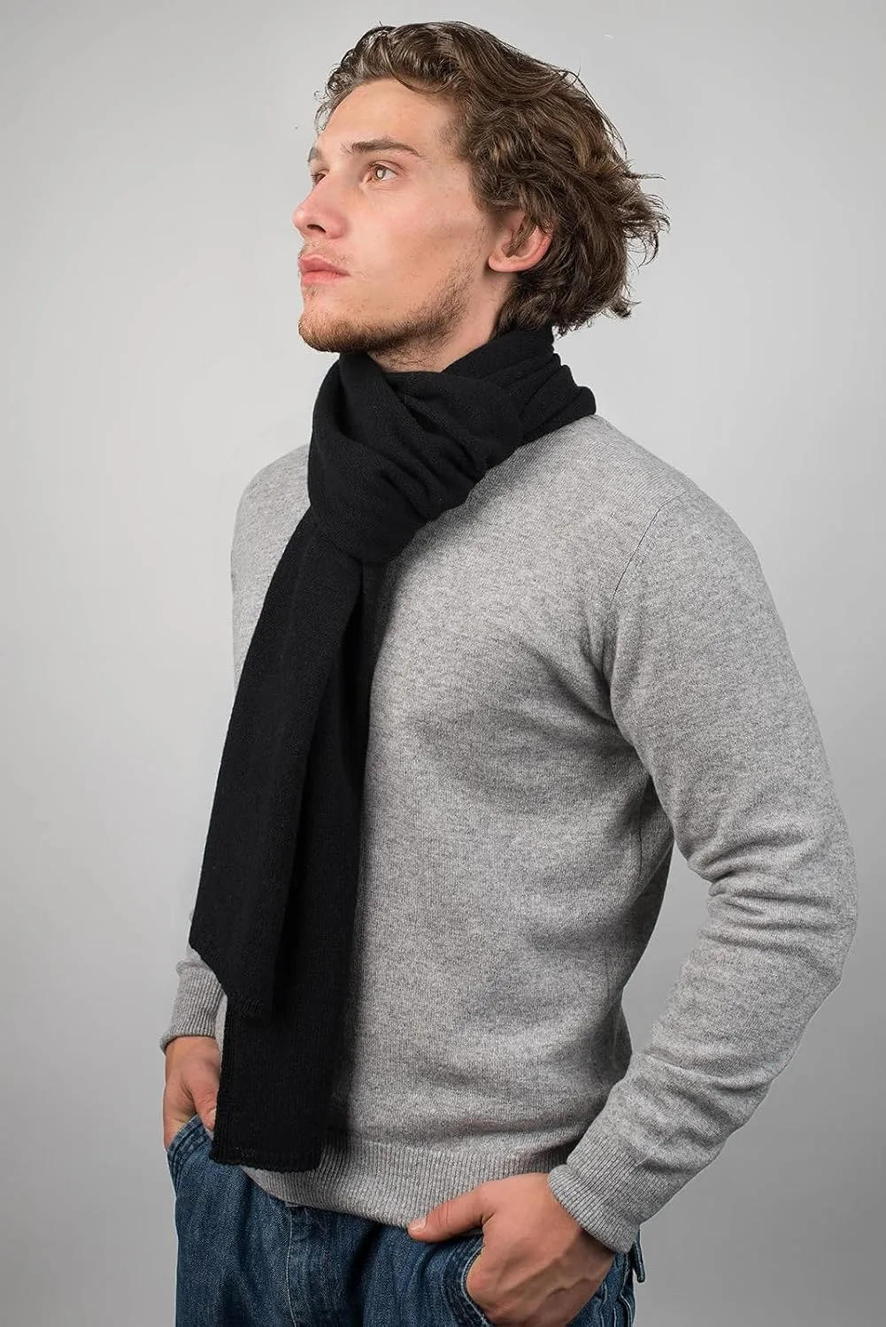 Dalle Piane Cashmere - Scarf 100% cashmere - Made in Italy - Woman/Man